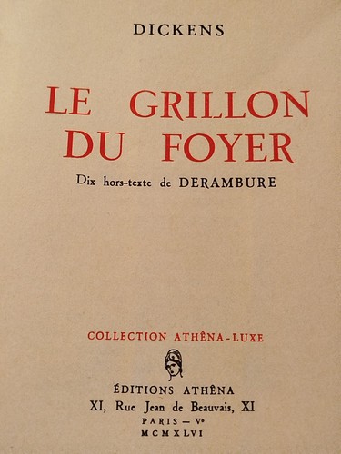 Grillon foyer dickens - le,