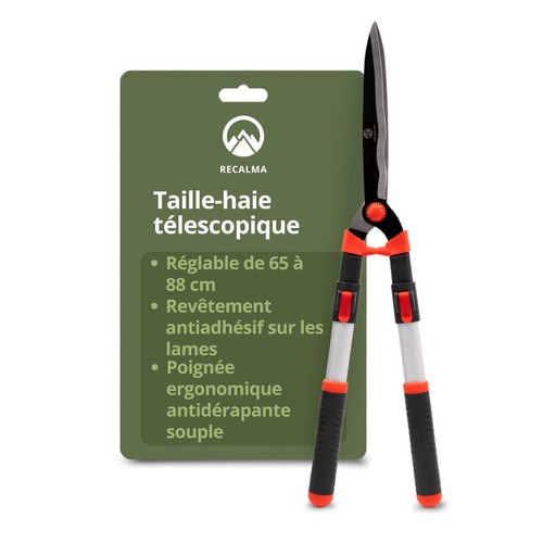 Taille haie télescopique - taille-haie,
