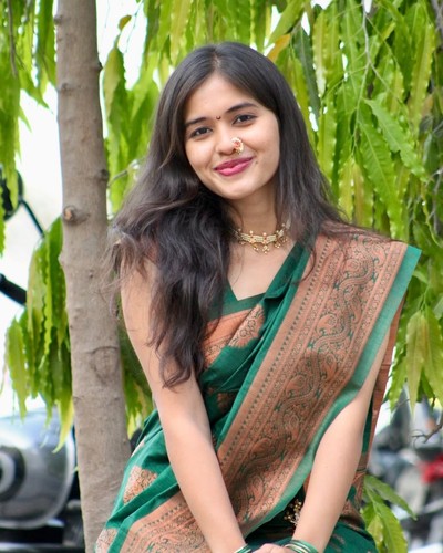 Sari banarasi soie - soie, doux