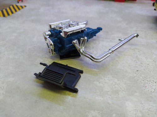 Moteur shelby cobra - 1/18, v8