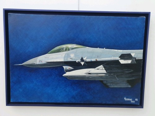 Tableau hst avion f16 sur - hst,