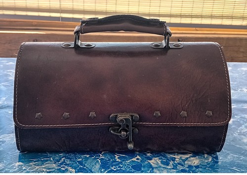 Sac main vintage cuir - sac,