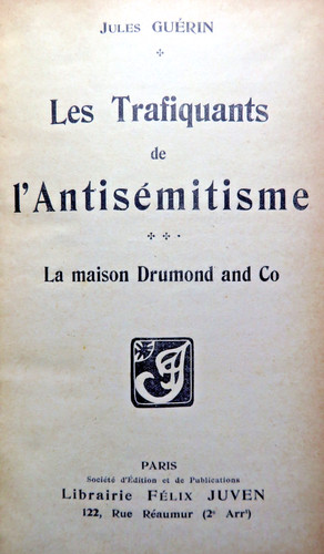 Antisemitisme les trafiquants - antisemitisme/les,