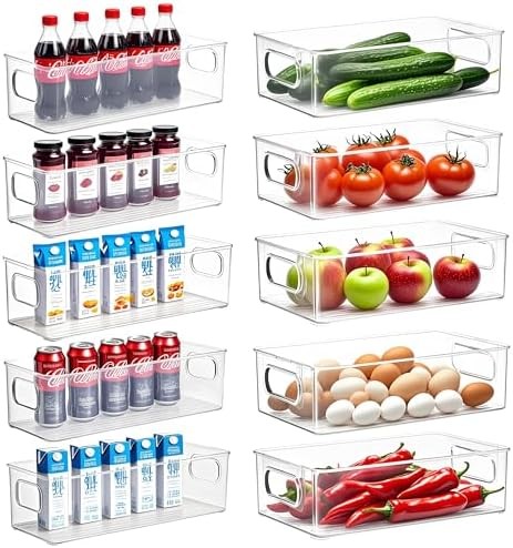 Lot bacs rangement frigo - lot, 10