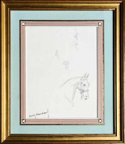 André marchand horse head - marchand,