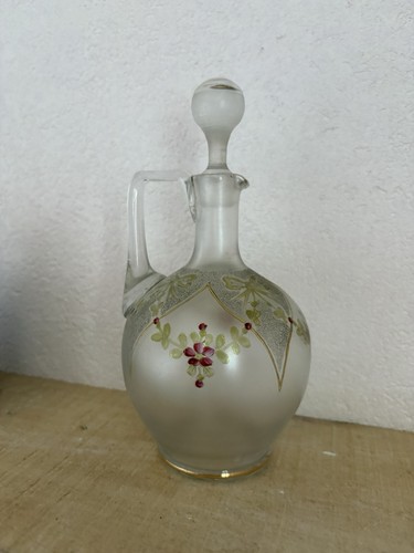 Carafe verre dépoli givré - verre, dépoli/givré