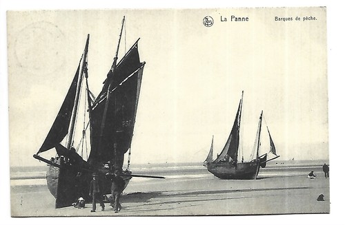 Belgique panne barques de - ,