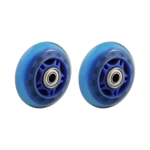 2pcs bleu 7cm dia portant