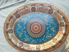 plateau ovale plastique