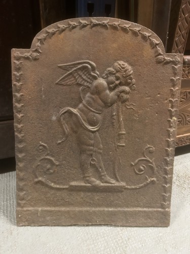 Plaque cheminée ancienne - de,