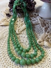 Collier 3 rangs perles pâte