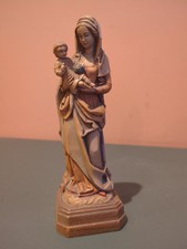 sculpture bois sculpté vierge