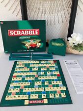 425⚜️ Classic Vintage Scrabble Board and Letters Game Complete