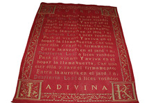 Tenture murale brodée CUERPO