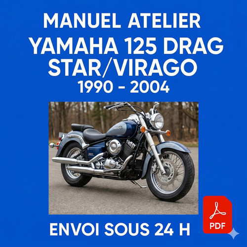 Manuel atelier yamaha - 125, drag