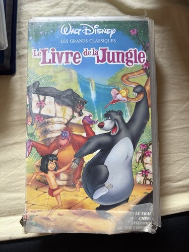 Cassette vhs walt disney - cassette,