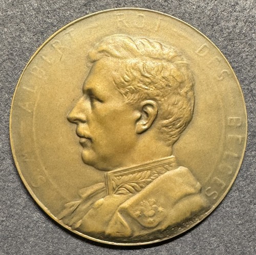 Médaille belge albert roi - médaille,