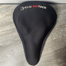 Velo GelTech Padded Bike Seat Cushion Black