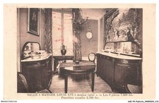 ASEP9-0674-ADVERTISING - LOUIS XVI DINING ROOM - VARNISHED MAHOGANY - THE 9 PIECES