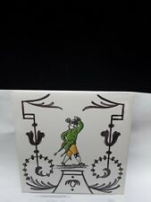 Ancien Carreau Carrelage Desvres Décor Vieux Lille Tiles Earthenware Azulejos 