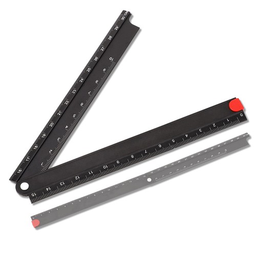 Auto règle angle alu um - règle,