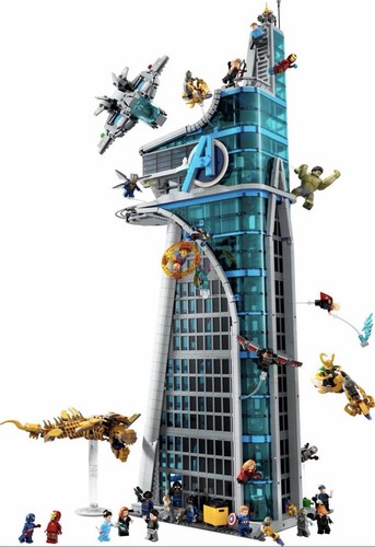76269 marvel avengers - marvel, tower
