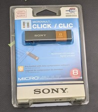 USM8GL - SONY - USB 2.0 FLASH DRIVE - MICROVAULT CLICK - 8GB