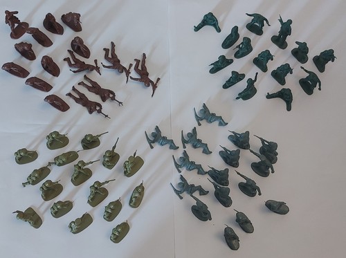 Lot petits soldats - 61, en