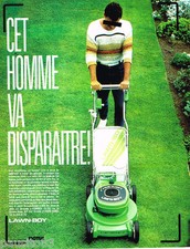 ADVERTISEMENT ADVERTISING 085 1985 LA mower LAWN-BOY 0 DELUXE BP