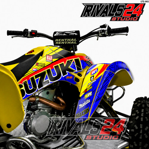 Ltz 400 suzuki - wrap, graphics
