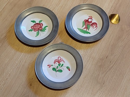 Petites assiettes desvres - assiettes,
