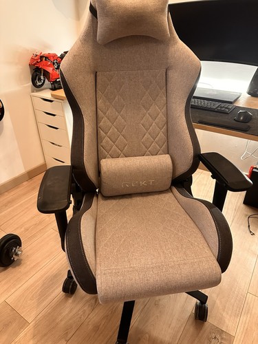 Rekt chaise bureau - chaise, tissu