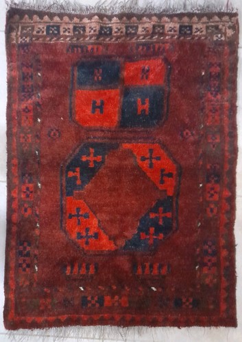 Tapis turkmène laine fait - turkmène,
