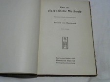 On The Dialectical Method. Historical Critical Investigations. Hartmann, Ed