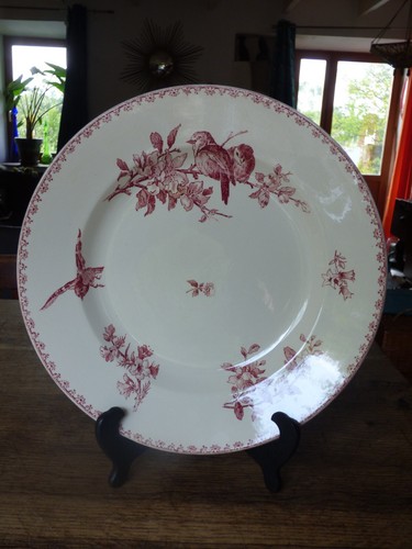 Grand plat rond aux - grand,