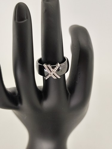 Bague ceramique noire - bague,
