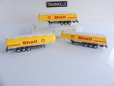 WELLY 1:87 / 3 SHELL ROAD TRAILERS