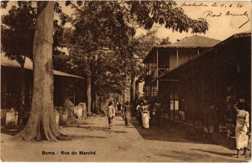Belgian congo boma - congo, du