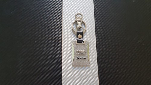 Porte clés tout chrome audi - porte-clés,