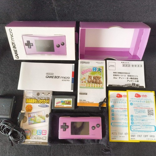 Nintendo gameboy micro violet - micro,