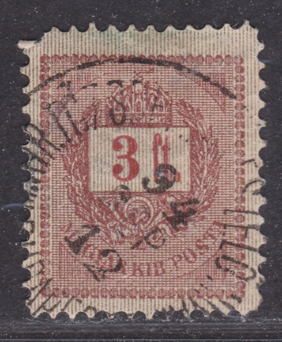 Timbre 1888 hongrie - 1888-98,