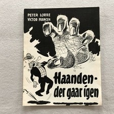 The Beast with Five Fingers Robert Alda, Andrea King 1946 Danish Movie Program