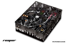 Peau Autocollant Drapé pour Pioneer DJM-400 Dj Mixer CD Audio Pro DJM400 Parts -
