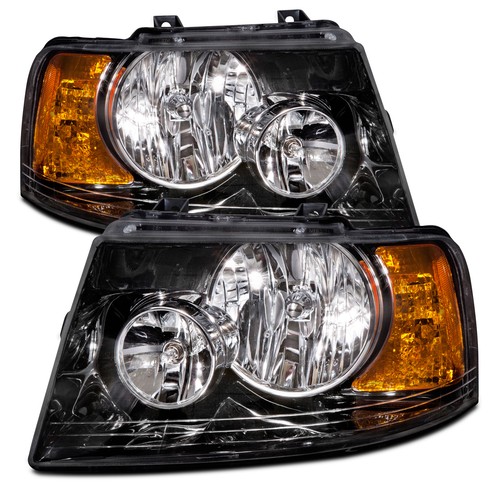 Left and right headlights - right,