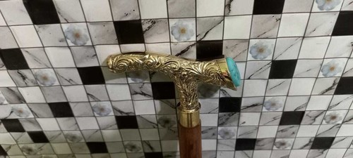 Bâton marche canne bois - bâton, en