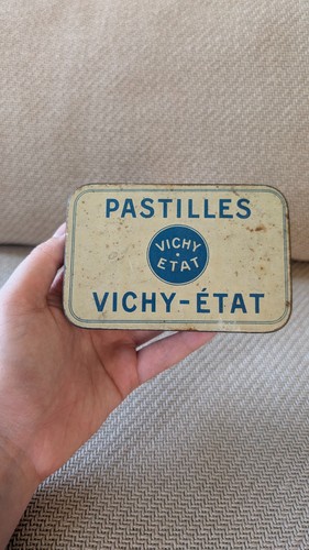 Boîte ancienne métal - boîte,