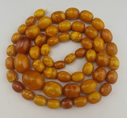 Ancien collier ambre la - en,