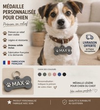 Medaille Chien Personnalisée