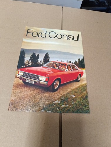 Ford consul catalogue - ford,