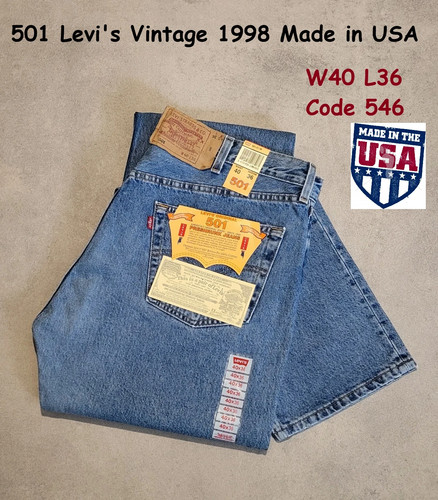 501 levi made usa - usa, 1998